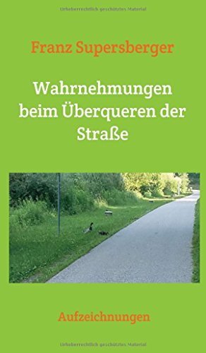 Wahrnehmungen beim Überqueren der Straße: Aufzeichnungen