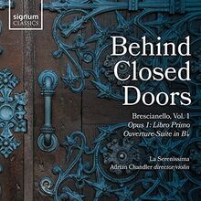 Brescianello: Behind Closed Doors Vol. 1 - Opus I - Libro Primo