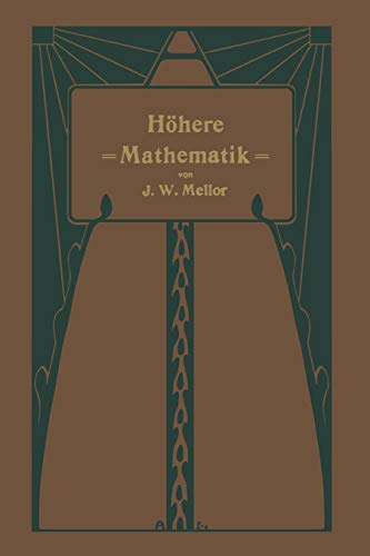 Höhere Mathematik für Studierende der Chemie und Physik und Verwandter Wissensgebiete