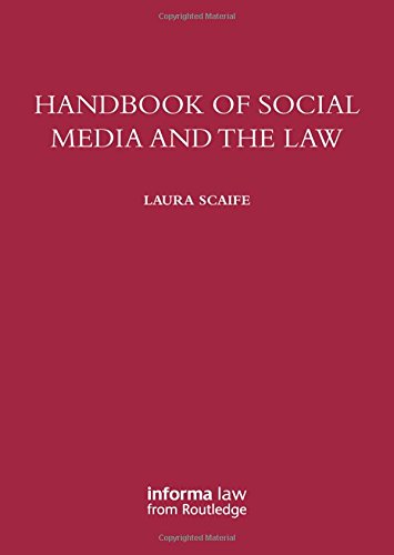 Handbook of Social Media and the Law