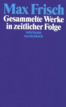 Frisch. Suhrkamp Taschenbücher, Gesammelte Werke in zeitlicher Folge, 7 Bde.