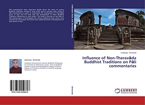 Influence of Non-Theravada Buddhist Traditions on Pali commentaries