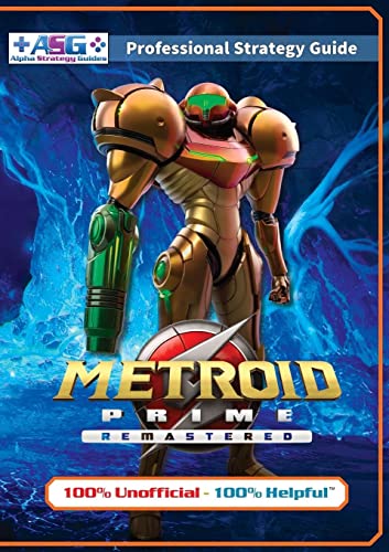 Guides, Alpha Strategy Metroid Prime Remastered Strategy Guide Book (Full Color), 100% Unofficial - 100% Helpful Walkthrough