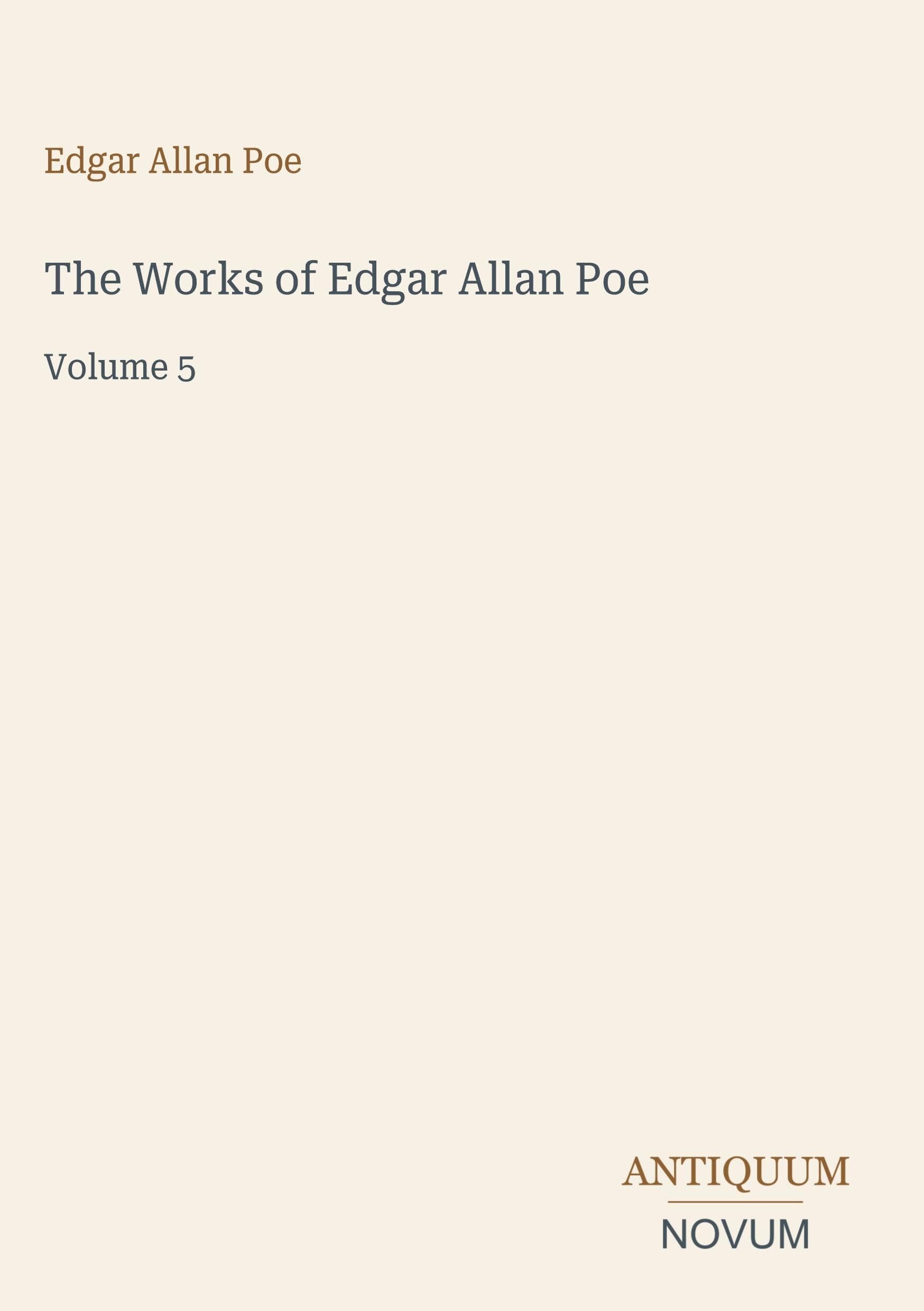 The Works of Edgar Allan Poe