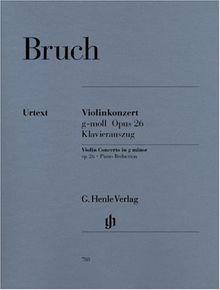 Konzert 1 G-Moll Op 26 Vl Orch. Violine, Klavier