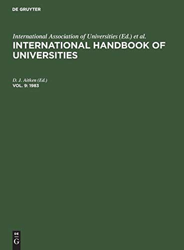 1983 (International Handbook of Universities)