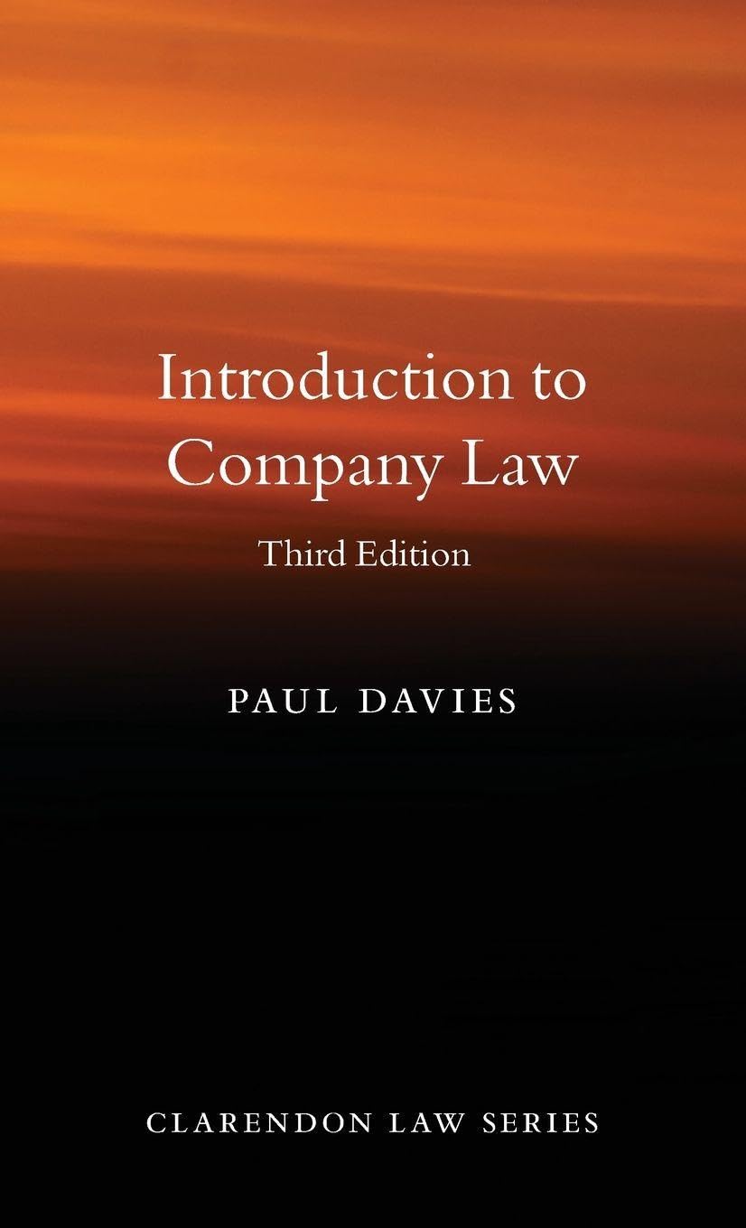 Introduction to Company Law (Clarendon Law)