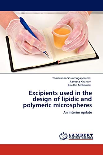 Excipients used in the design of lipidic and polymeric microspheres: An interim update
