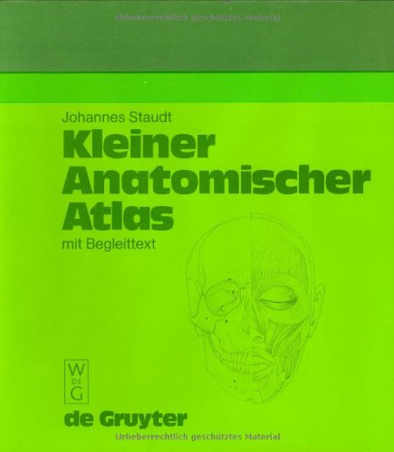 Kleiner Anatomischer Atlas. Mit Begleittext