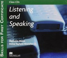 Skills for First Certificate: Listening and Speaking - Audio CD