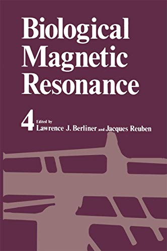 Biological Magnetic Resonance (Biological Magnetic Resonance, 4, Band 4)