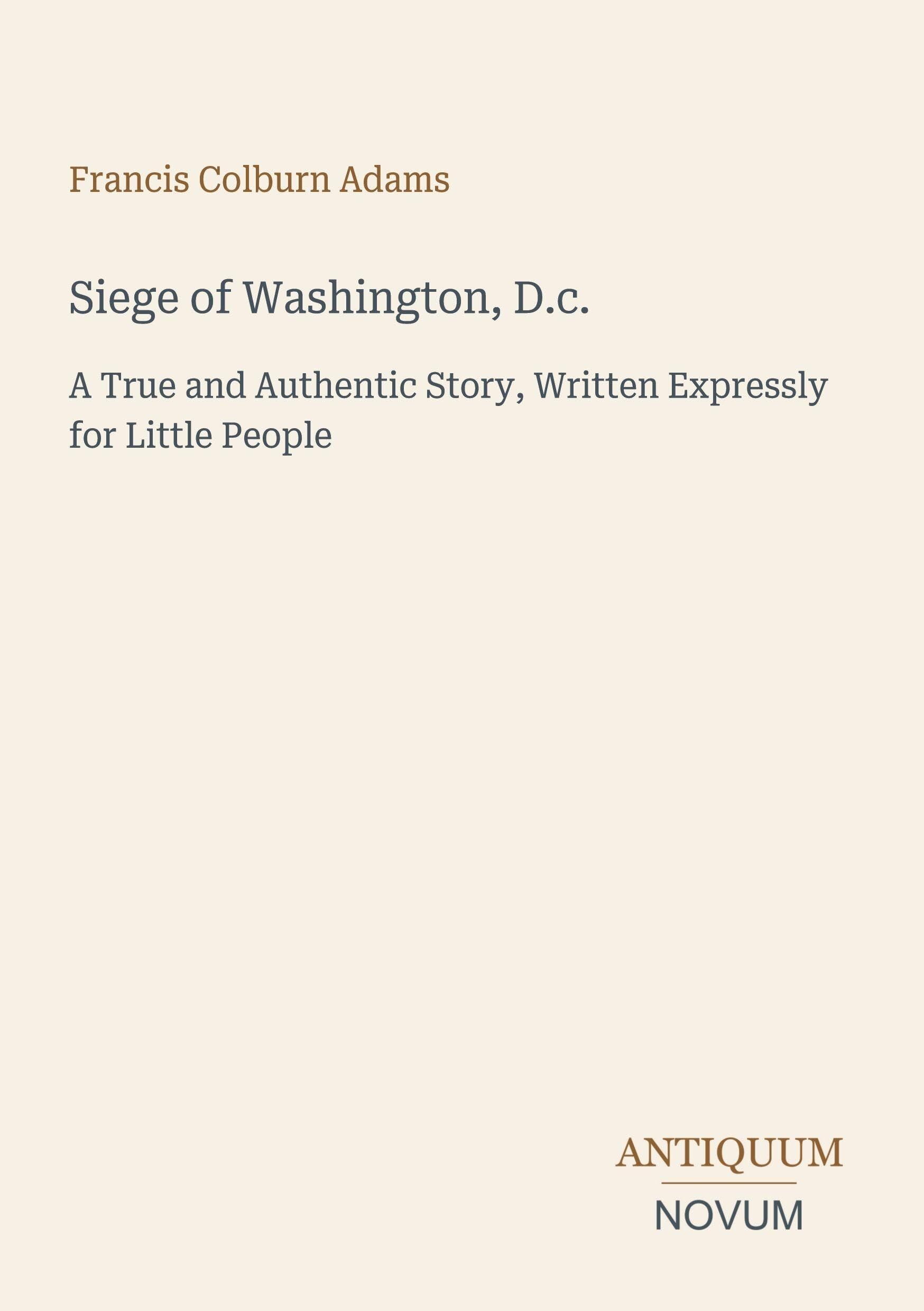 Siege of Washington, D.c.