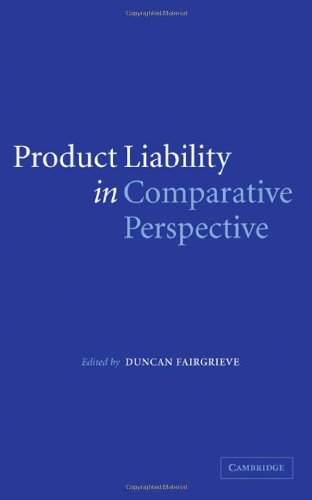 Product Liability in Comparative Perspective (Essential Mathematics)