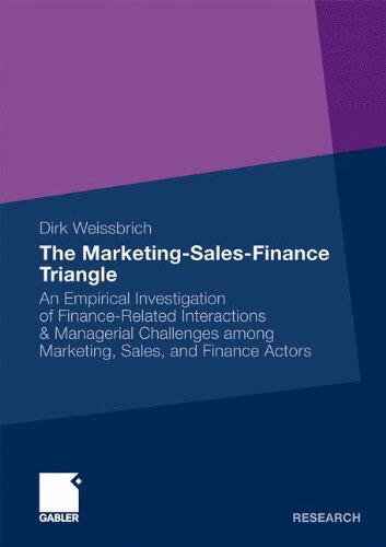 The Marketing-Sales-Finance Triangle: An Empirical Investigation of Finance-Related Interactions & Managerial Challenges Among Marketing, Sales, and Finance Actors