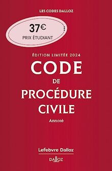 Code de procédure civile 2024, annoté