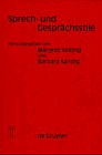 Sprech- und Gesprächsstile
