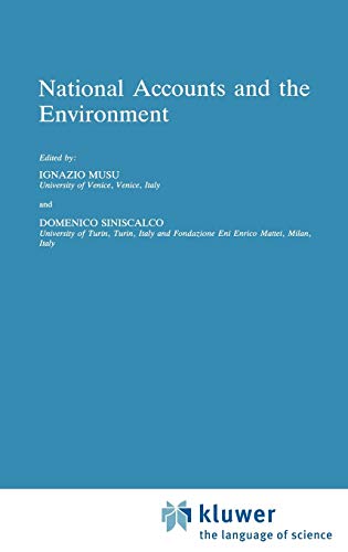 National Accounts and the Environment (Economics, Energy and Environment, 6, Band 6)