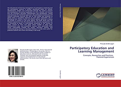 Participatory Education and Learning Management: Concepts, Researches and Practices, Thailand Experiences
