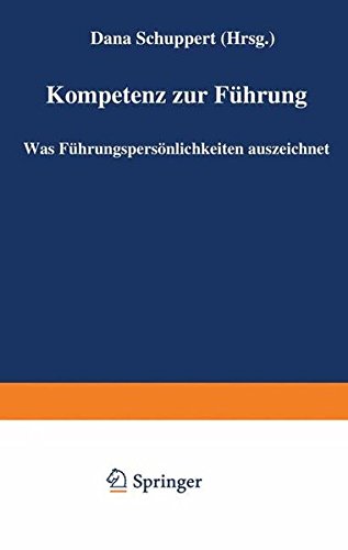 Kompetenz zur Führung