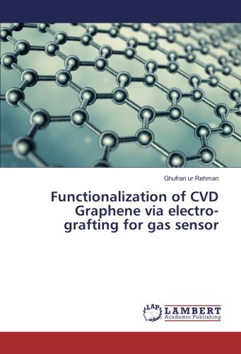 Functionalization of CVD Graphene via electro-grafting for gas sensor