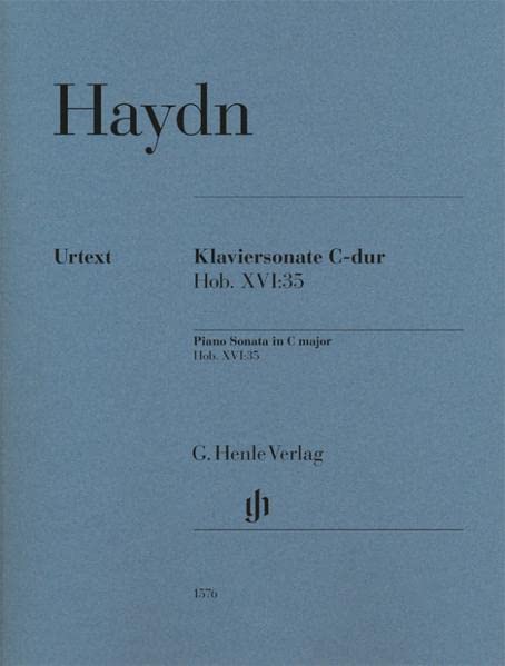 Klaviersonate C-dur Hob. XVI:35: Instrumentation: Piano solo (G. Henle Urtext-Ausgabe)