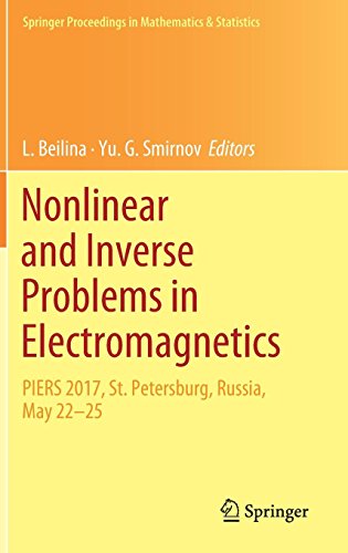 Nonlinear and Inverse Problems in Electromagnetics: PIERS 2017, St. Petersburg, Russia, May 22-25 (Springer Proceedings in Mathematics & Statistics, Band 243)