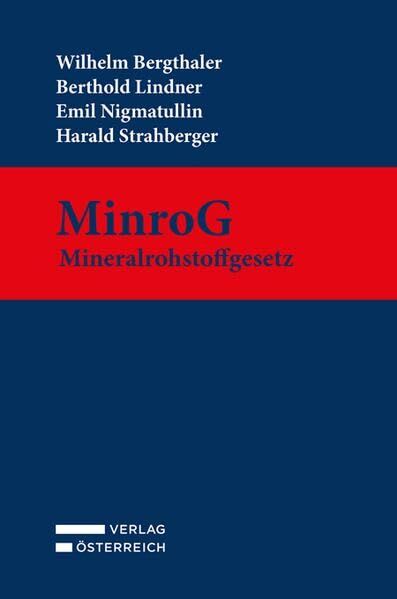 MinroG - Mineralrohstoffgesetz - Neuware