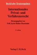 Internationales Privat- und Verfahrensrecht. Rechtsstand: August 2006