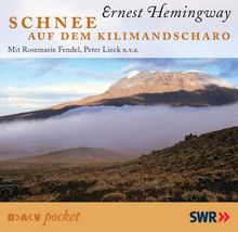 Schnee auf dem Kilimandscharo. CD von Hemingway, Ernest | Buch | Zustand gut
