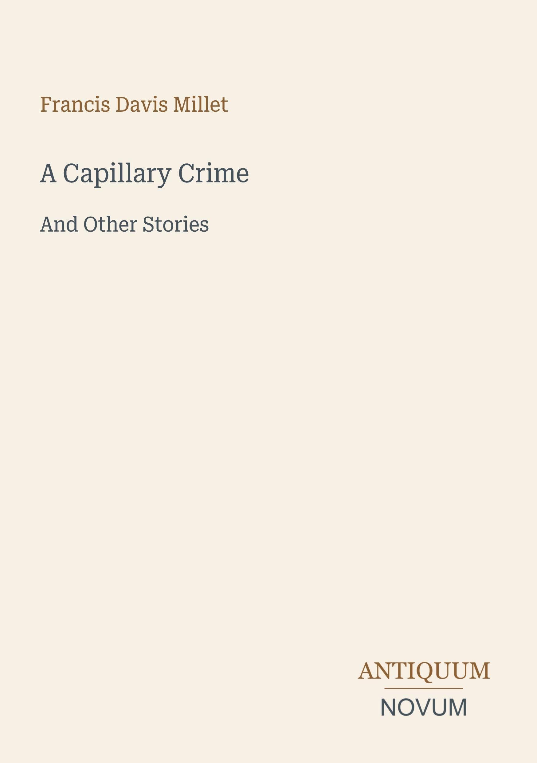A Capillary Crime