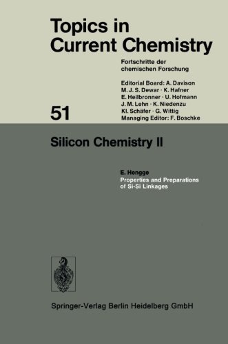 Silicon Chemistry II (Topics in Current Chemistry)