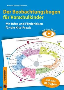 Auf einen Blick! - Der Beobachtungsbogen für Vorschulkinder: Mit Infos und Förderideen für die Kita-Praxis