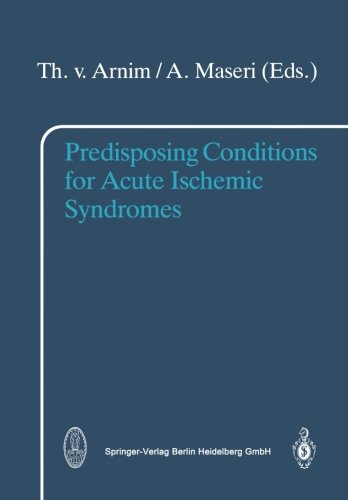 Predisposing Conditions for Acute Ischemic Syndromes Kartoniert (TB)
