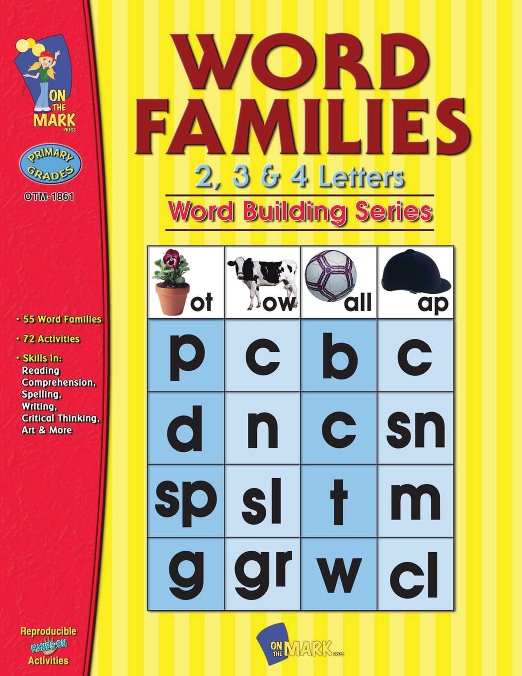 Word Families: 2, 3 & 4 Letters, Grades 1-3