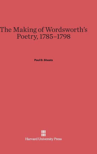 The Making of Wordsworth's Poetry, 1785-1798