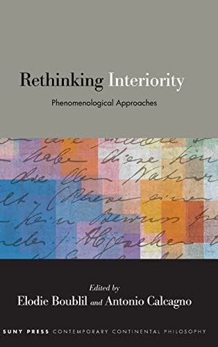 Rethinking Interiority: Phenomenological Approaches (The SUNY in Contemporary Continental Philosophy)
