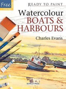 Watercolour Boats and Harbours (Ready to Paint)