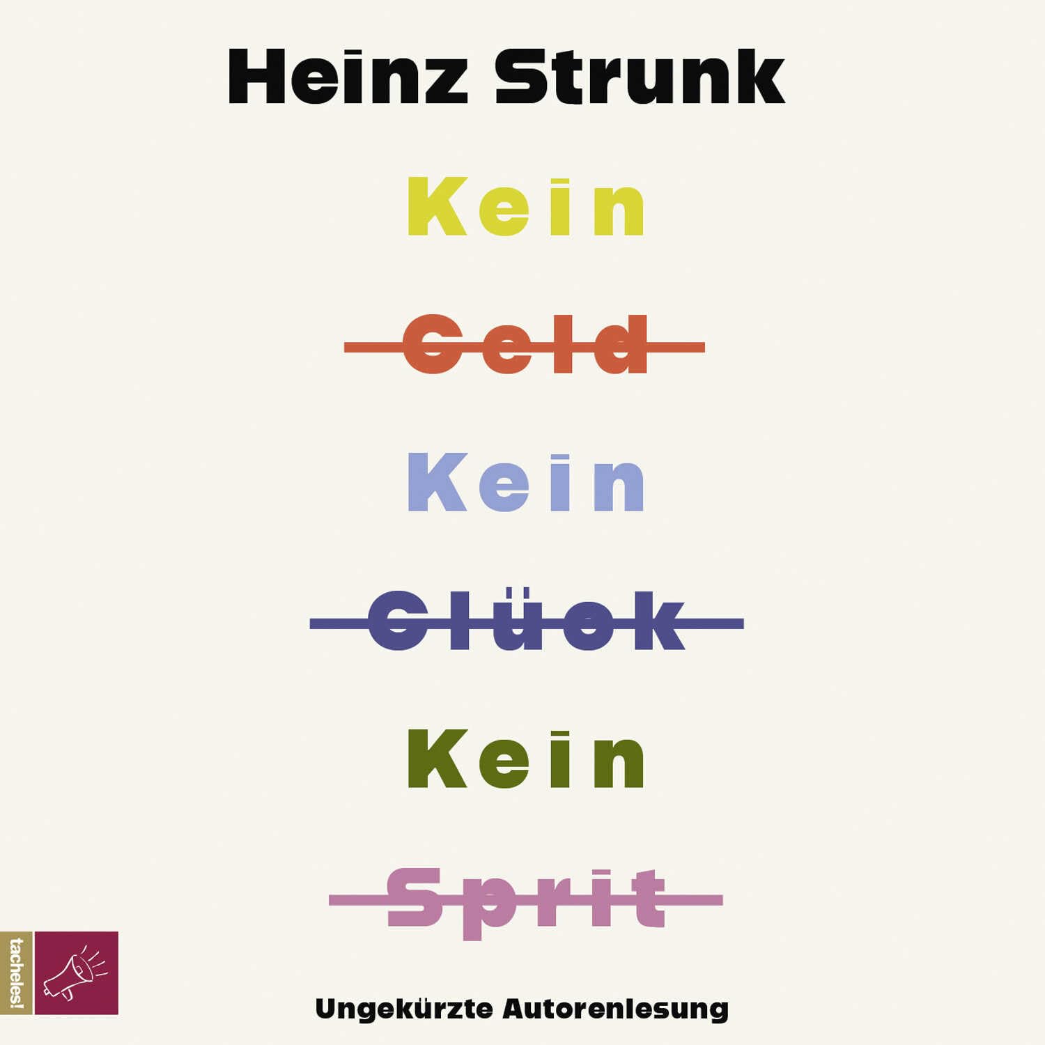 Kein Geld Kein Glück Kein Sprit: Erzählungen