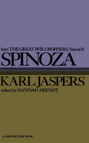 Karl Jaspers Spinoza (Great Philosophers)