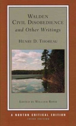 Walden   Civil Disobedience   and Other Writings - A Critical Edition - Henry David Thoreau Kartoniert (TB)