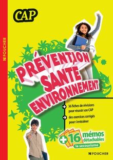 Prévention, santé, environnement, CAP