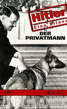 Hitler - Eine Bilanz 1: Der Privatmann [VHS]