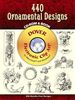 440 Ornamental Designs [With CDROM] (Electronic Clip Art)