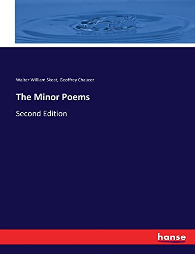 The Minor Poems: Second Edition