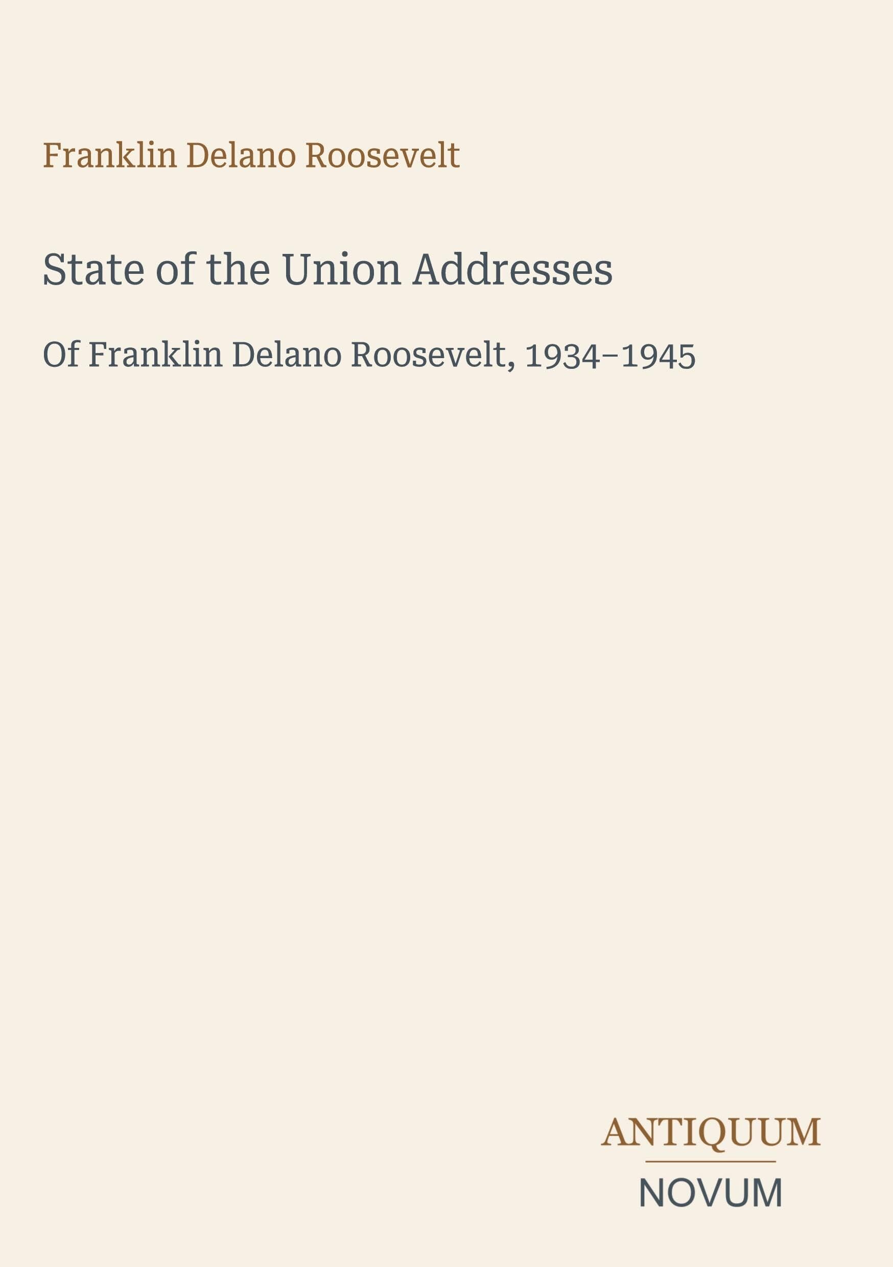 State of the Union Addresses