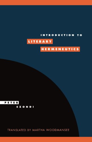 Introduction to Literary Hermeneutics (Literature, Culture, Theory, Band 9)