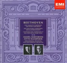 Beethoven : Intégrale des Symphonies et des Concertos pour piano von Otto Klemperer  | CD | Zustand sehr gut