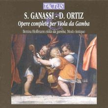 Werke für Viola da gamba von Ganssi und Ortiz