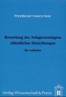 Bewertung des Anlagevermögens öffentlicher Einrichtungen