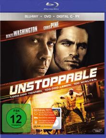 Unstoppable - Außer Kontrolle (+ DVD + Digital Copy) [Blu-ray] von Scott, Tony | DVD | Zustand sehr gut